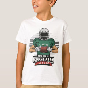 Personalised Football League Player Team Champ  T-Shirt