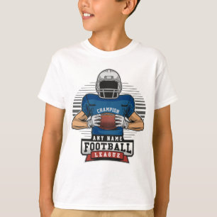 Personalised Football League Player Team Champ T-Shirt