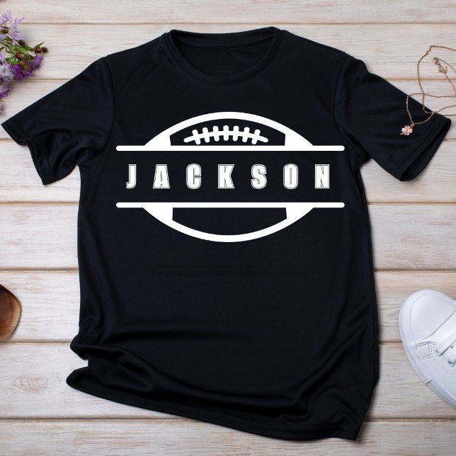 Personalised Football Monogram T-Shirt (Creator Uploaded)