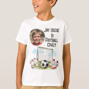 Personalised Football Photo T-Shirt