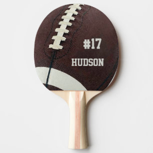 Personalised Football Ping Pong Paddle