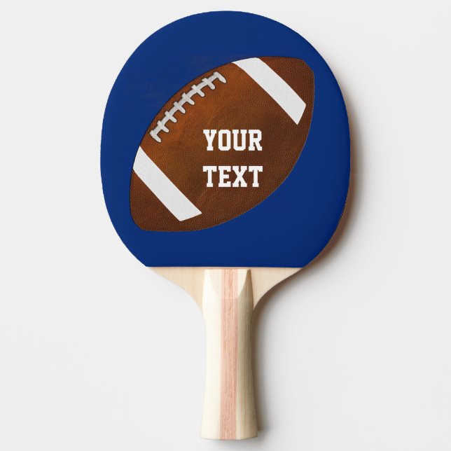 Personalised Football Ping Pong Paddle, Your Ping Pong Paddle (Front)