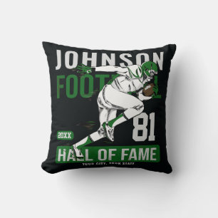 Personalised Football PLAYER Team NUMBER Sports Cushion