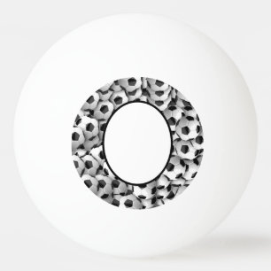 Personalised Football Soccer themed Ping Pong Ball
