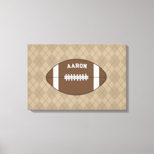 Personalised Football Wall Art Decor