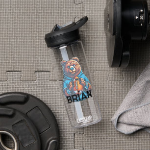 Personalised Football Water Bottle