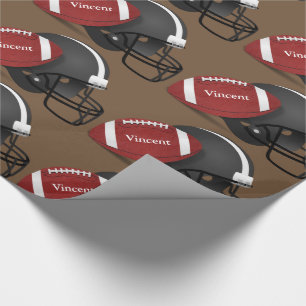 Personalised Football Wrapping Paper