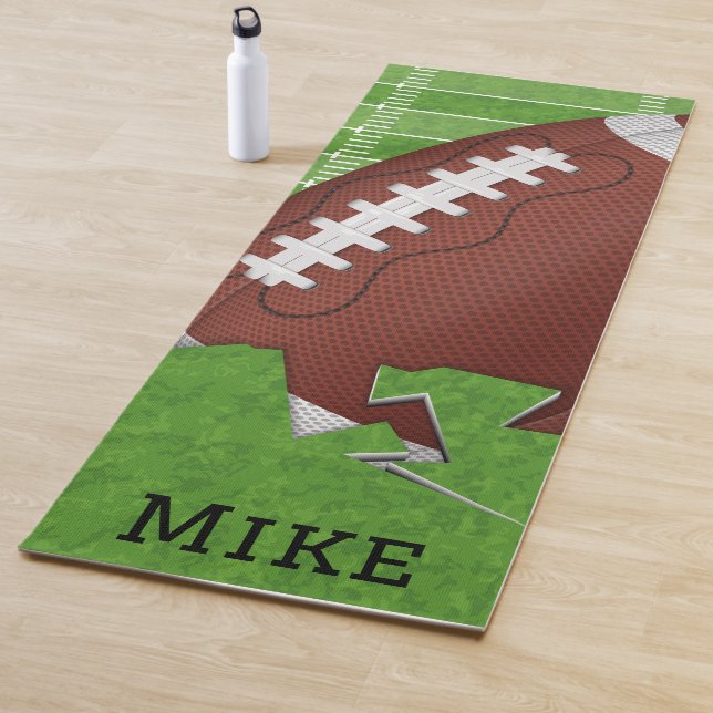 Personalised Football Yoga Mat (In Situ)
