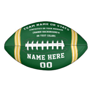 Personalised Footballs, Green Football, Customise Football