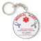 Personalised For Robert Medical Alert Keychain