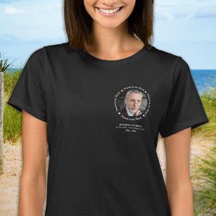 Personalised Forever In Our Hearts Simple Photo T- T-Shirt