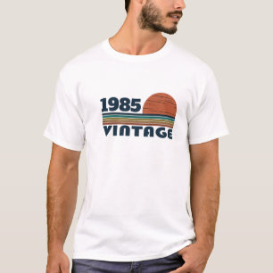 Personalised Forty vintage 40th birthday party T-Shirt