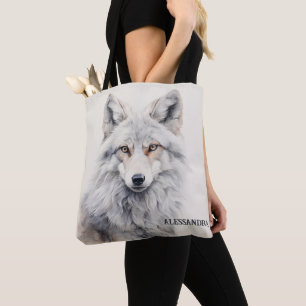 Personalised Fox Tote Bag   Nature-Inspired Gift