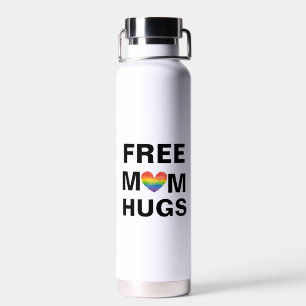 Personalised Free Mum Hugs  Template Water Bottle