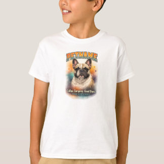 Personalised French Bulldog Coffee Shirt