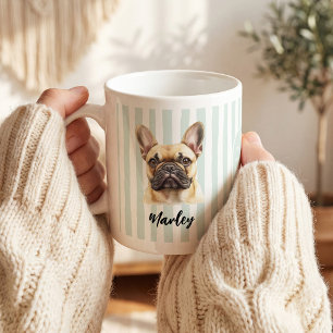 Personalised French Bulldog Frenchie Dog Lover Coffee Mug