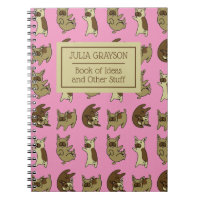 Personalised French Bulldog Pattern Custom Name