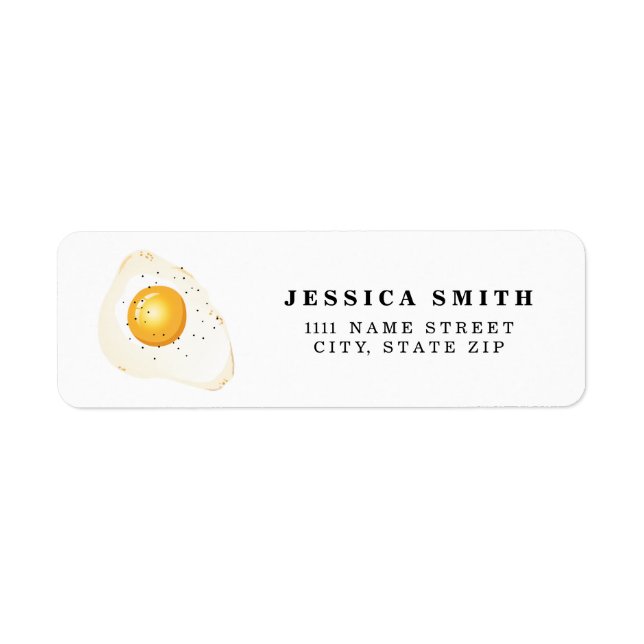Personalised Fried egg (Front)