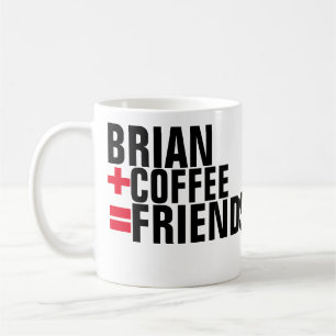 personalised friends coffee mug