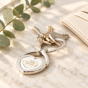 Personalised Friends Forever Name Metal Keychain