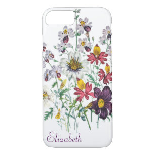 Personalised Fringeflowers/Velvet Trumpet Flowers iPhone 8/7 Case