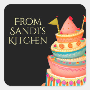 Personalised From kitchen of stickers