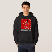 Personalised front and back photo and text hoodie (Front Full)