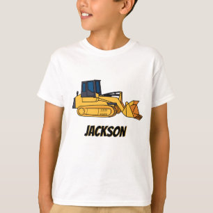 Personalised Front-end Loader Construction Vehicle T-Shirt