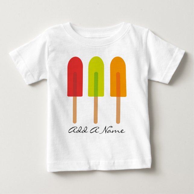 Personalised Frozen Treats Kids Tee (Front)