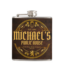 Personalised Full Wrap Vintage Pub Rustic Wood