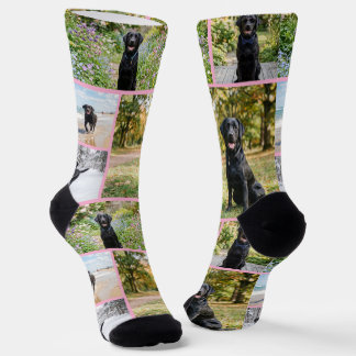 Personalised Fun 5 Photo Template Socks