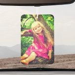 Personalised Fun Bright Filter Grandchildren Photo Car Air Freshener<br><div class="desc">Easily personalise this air freshener with your custom memorable grandchildren photos enhanced with a fun bright filter.</div>