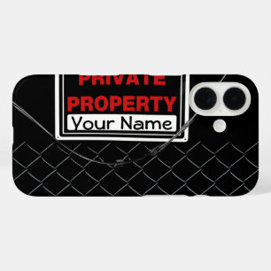 Personalised Fun Cool Unique Monogram Perfect Gift iPhone 16 Case