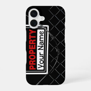 Personalised Fun Cool Unique Monogram Perfect Gift iPhone 16 Case
