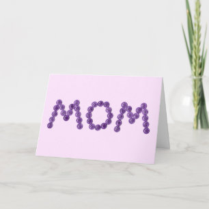 Personalised Fun Cute Unique Mother's Day Card