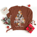 Personalised Fun Family Christmas 11 Photo Collage T-Shirt<br><div class="desc">Personalised Fun Family Christmas 11 Photo Collage. Personalise this unique Christmas design template with 11 photos and family name. Perfect gift idea for the holiday season like Christmas in July and Christmas holiday in general.</div>