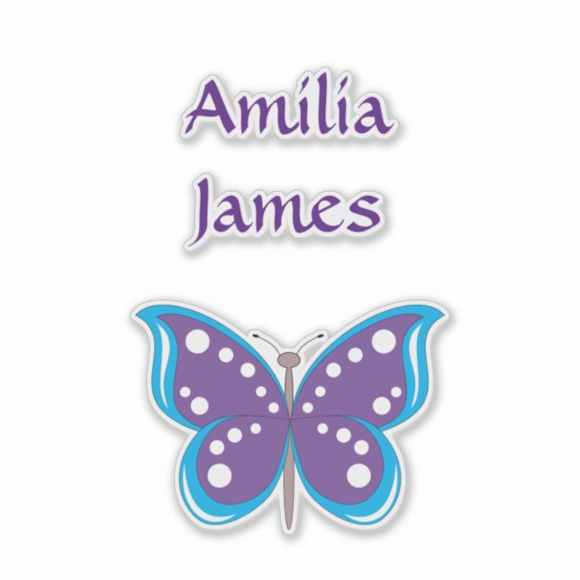 Personalised Fun Kids Label (Front)