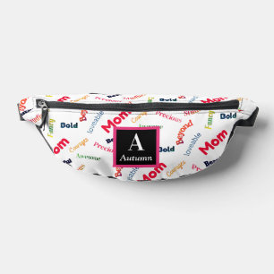 Personalised Fun-loving Mum Bum Bags