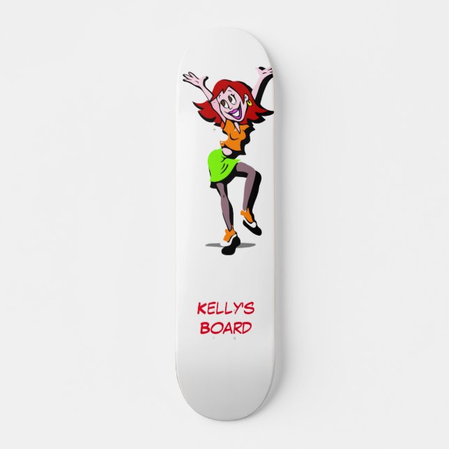 Personalised Fun Skateboard (Front)