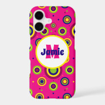 Personalised Funky Circles Pattern