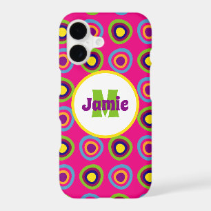 Personalised Funky Circles Pattern