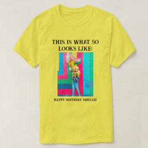 Personalised Funny 50th Milestone Birthday T-Shirt