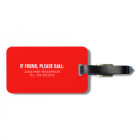 Personalised Funny Bag Attention | Humour Joke