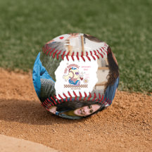 Personalised Funny Baseball Mum Retro Flower