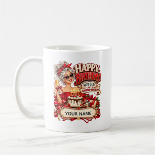 Personalised Funny Birthday Card for Women – Limit Coffee Mug