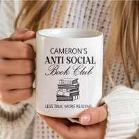 Personalised Funny Book Lover Introvert Humour