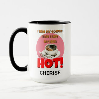 Personalised Funny Coffee Quote Mug