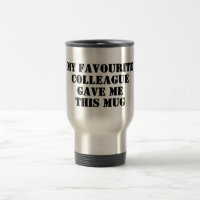 Personalised Funny Colleague Gift Secret Santa