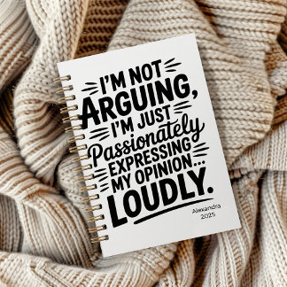 Personalised Funny Coworker Quote Notebook