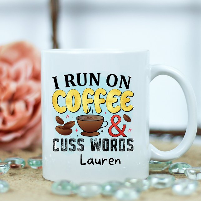 Personalised Funny Cuss Words Coffee Mug (Creator Uploaded)